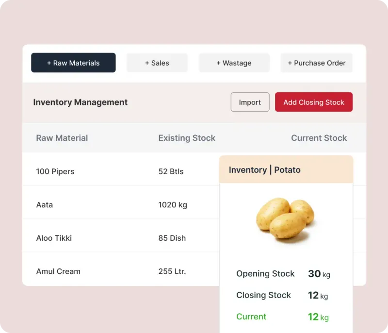 Complete Inventory management