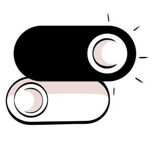 Toggle item availability ON/OFF on the online menu during inventory stockouts
